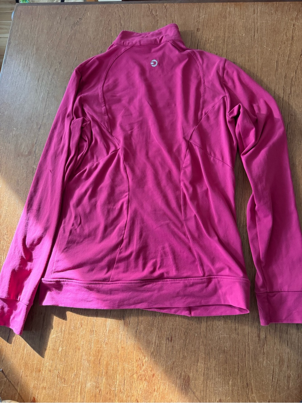 Denver Hayes Fuchsia Raspberry Stretch Full-Zip Athletic Jacket – Size Small - Picture 6 of 9